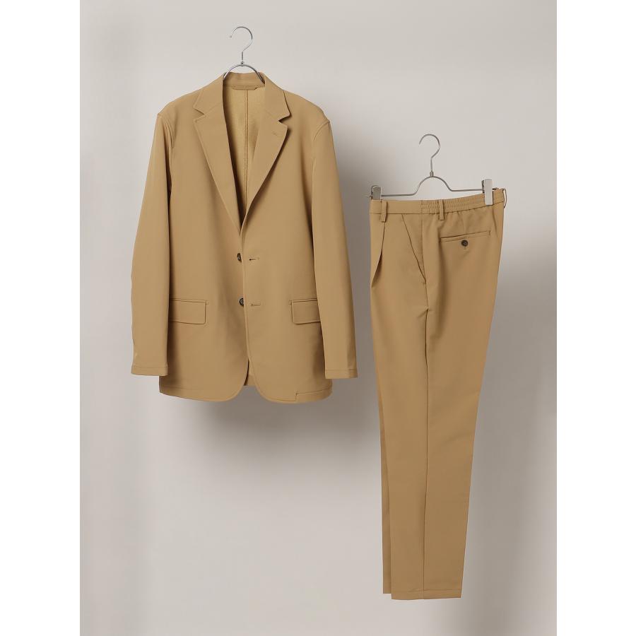 【極美品✨】PLST グレー ダブル セットアップ パンツ ウォッシャブル PERFORMANCE SUIT／ジャケット＆パンツセットアップ