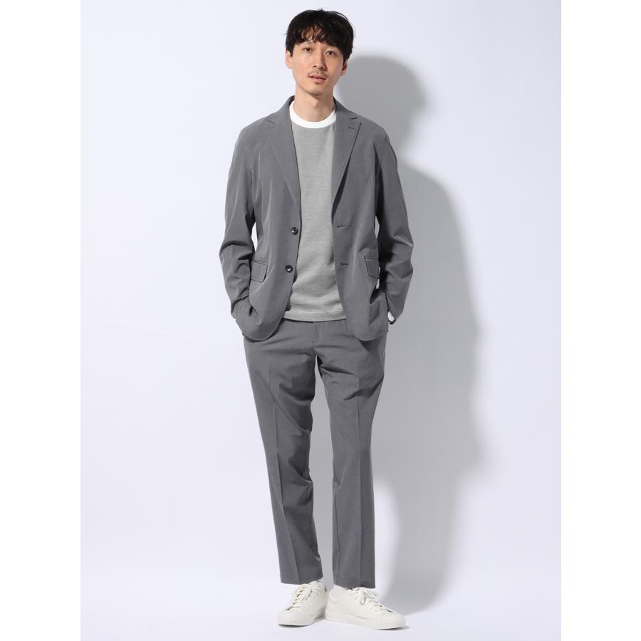 グレー ビジネススーツ ジャケットとパンツセット SUIT SQUARE（スーツスクエア） 【スーツスクエア】メンズ スーツ