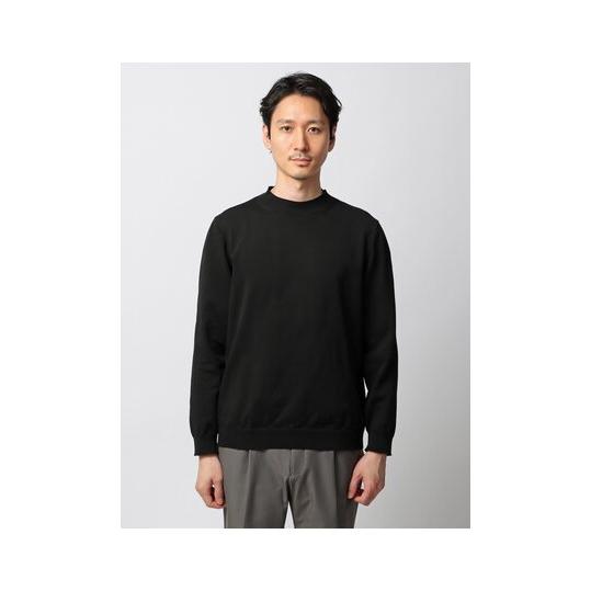 archivo 長袖ニット　ブラック SUIT SQUARE 【スーツスクエア】メンズ 最高ニット モックネック