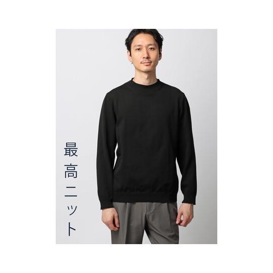 SUIT SQUARE 【スーツスクエア】メンズ 最高ニット モックネックニット