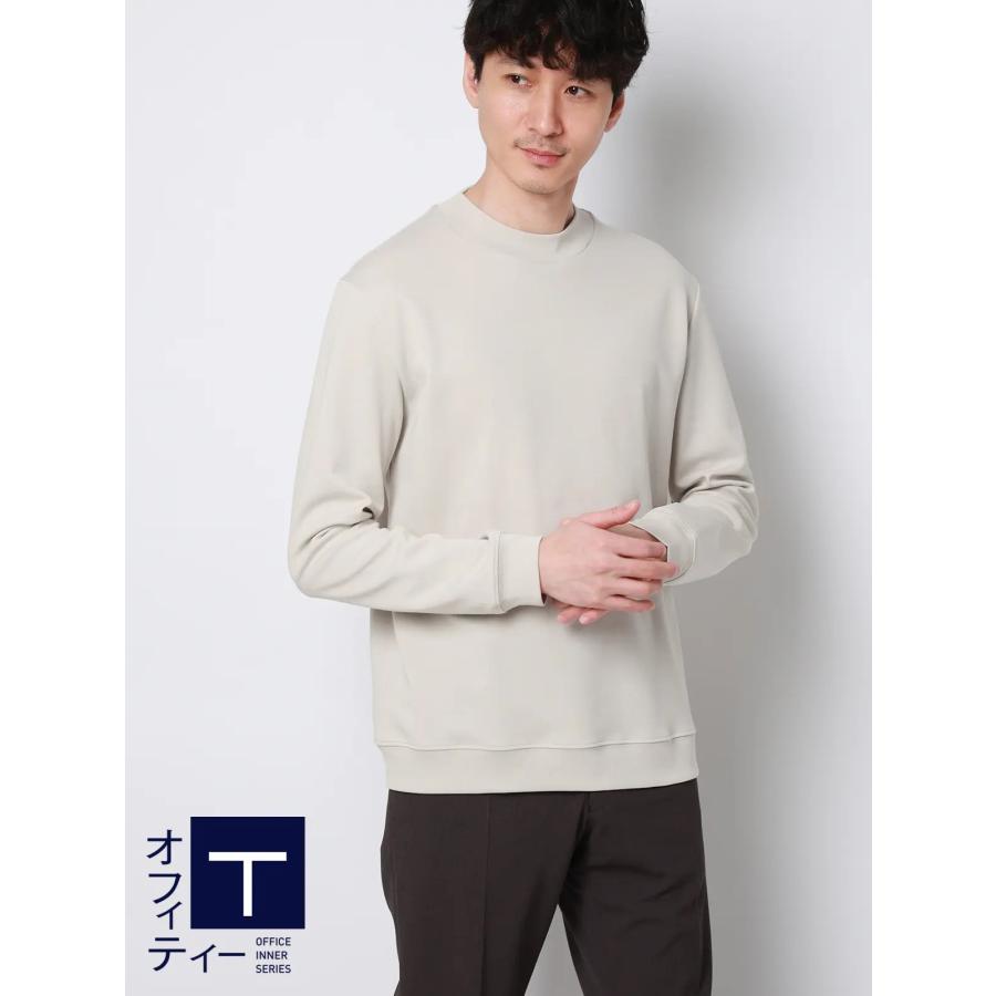 【美品】ARCHIVIO 吸汗速乾　モックネック　メンズ長袖　L SUIT SQUARE（スーツスクエア） 【スーツスクエア】メンズ オフィT
