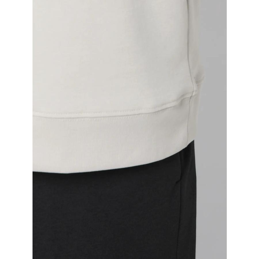 【スーツスクエア】メンズ オフィT Tシャツ 半袖 ウォッシャブル 吸水速乾 UVカット プレーティング天竺 無地 グレー系 | SUIT SQUARE | 06