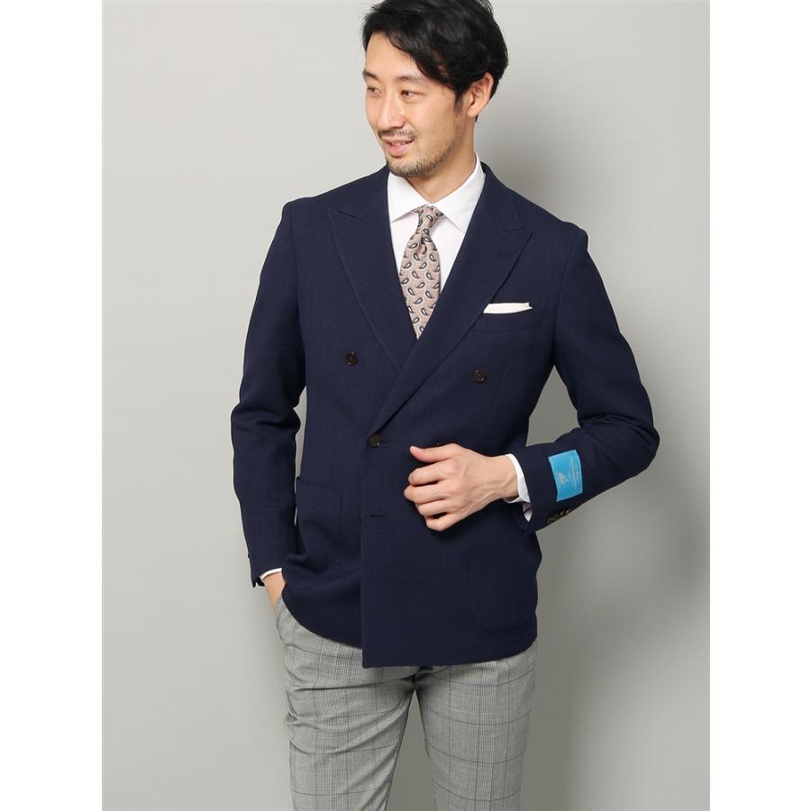 クーポン対象】【SALE価格】メッシュダブルブレストジャケット