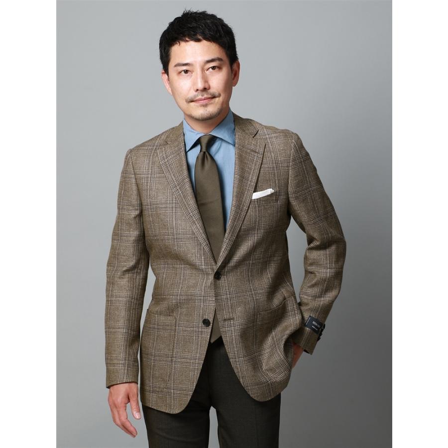 Blazer S Bank Com Reda ウールリネンジャケット 春夏用 ベージュ17 710円 5周年記念イベントが
