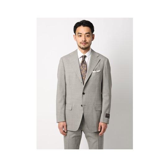 【スーツスクエア】メンズ ジャケット CANONICO SUPERSONIC トロピカルウール 無地 TR27 ベージュ系の画像