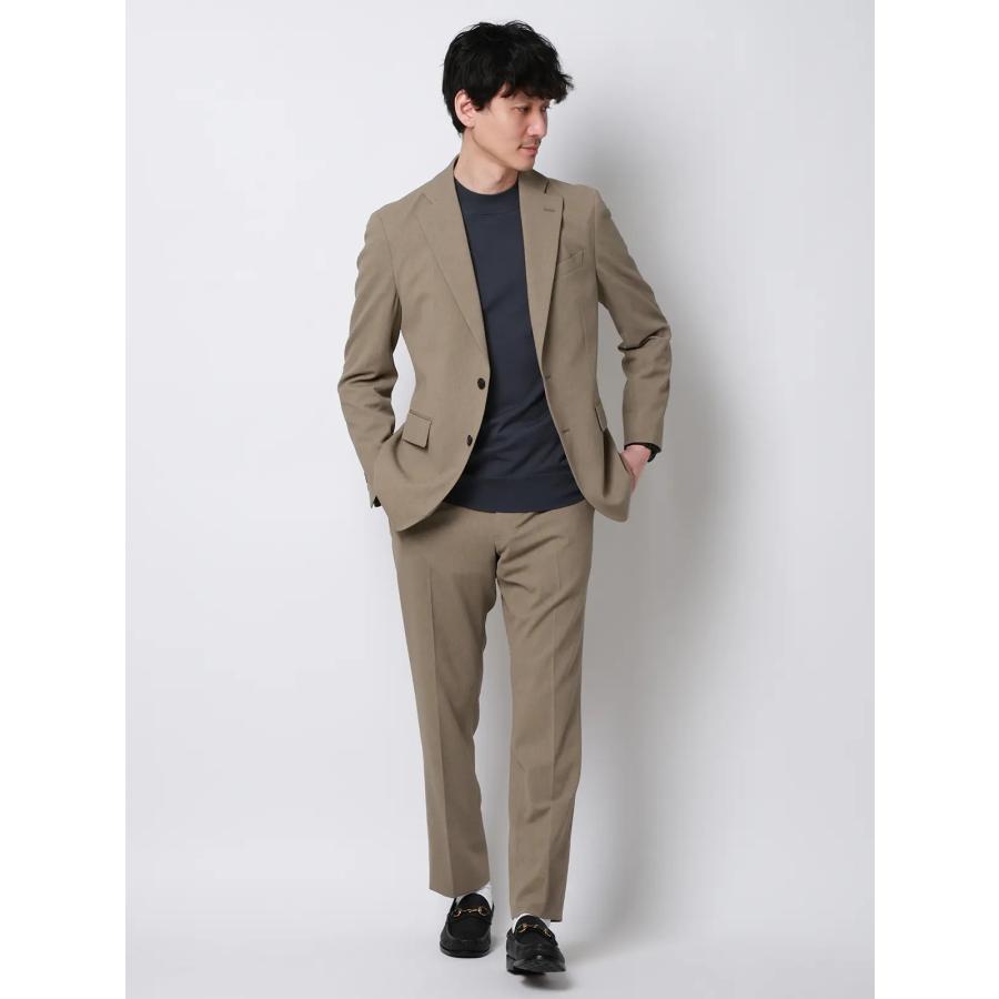 ※ほぼ未使用品【SUIT SQUARE】ビジネスジャケット ベージュ SUIT SQUARE（スーツスクエア） 【スーツスクエア】メンズ 最高