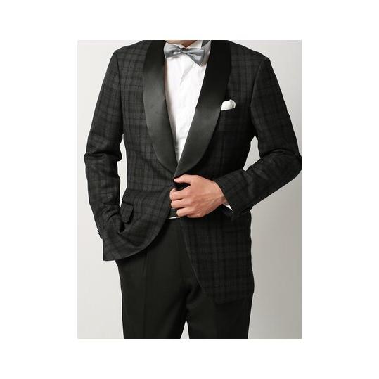 スーツスクエア】メンズ ※タキシードジャケット フォーマル ウール  