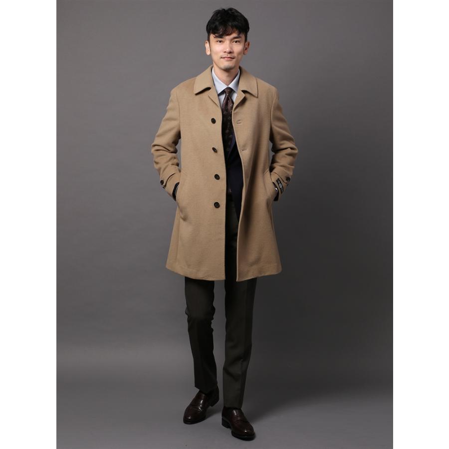 Blazer S Bank Com Super100 Sウールビーバー ステンカラーコート ベージュ ザ スーツカンパニーpaypayモール店 通販 Paypayモール