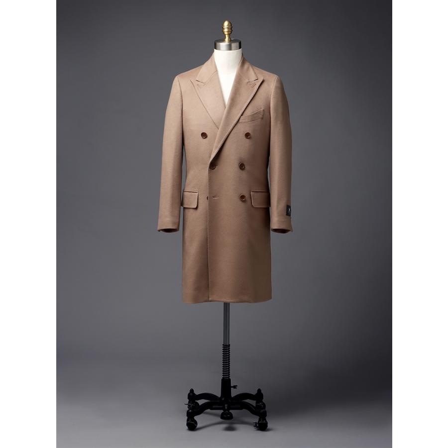 ユニバーサルランゲージ チェスターコート／COLOMBO／ピュアカシミヤ