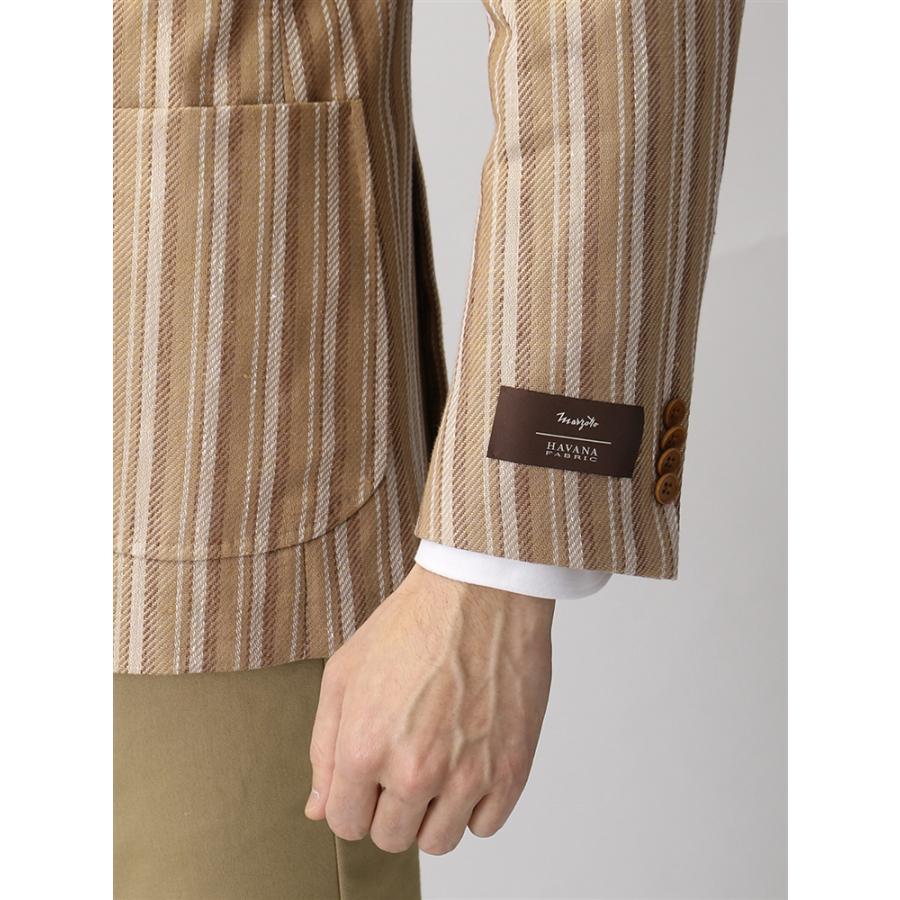 UNIVERSAL LANGUAGE ※ジャケット MARZOTTO リネンコットン ファンシー 