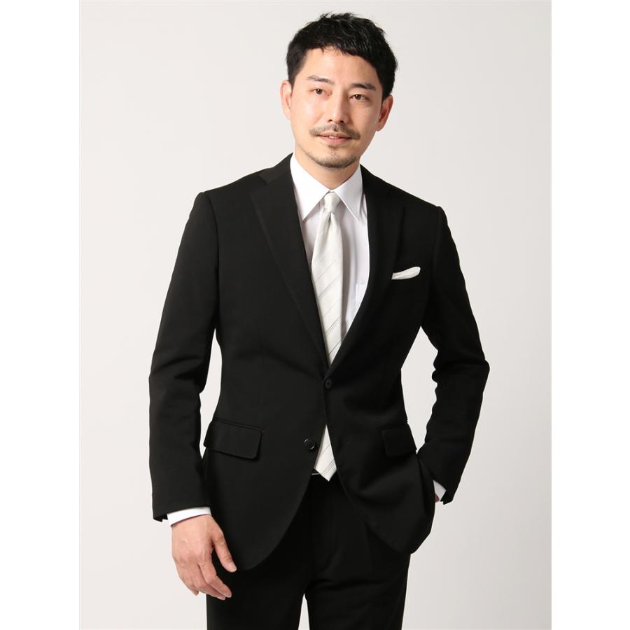 Formal ウォッシャブル Ch 18 2つボタンスーツ 無地 通年用 ブラック 色柄コード Za ザ スーツカンパニーpaypayモール店 通販 Paypayモール