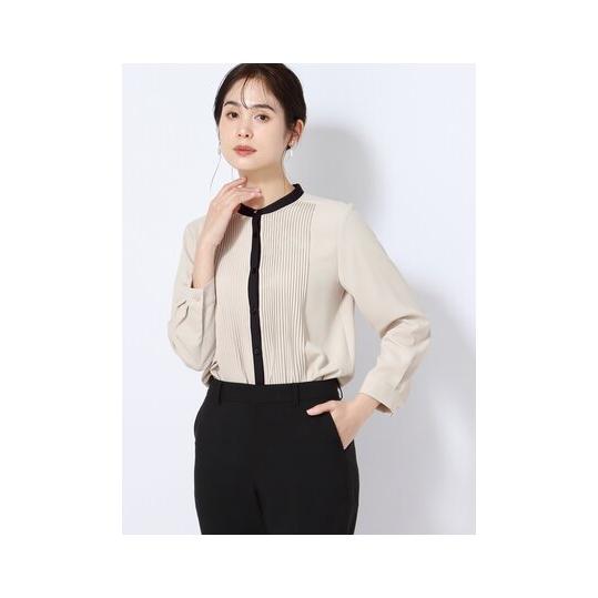 新品未使用サハバイエリー　ブラウス&バレッタ SUIT SQUARE 【スーツスクエア】レディース ピンタックバイ