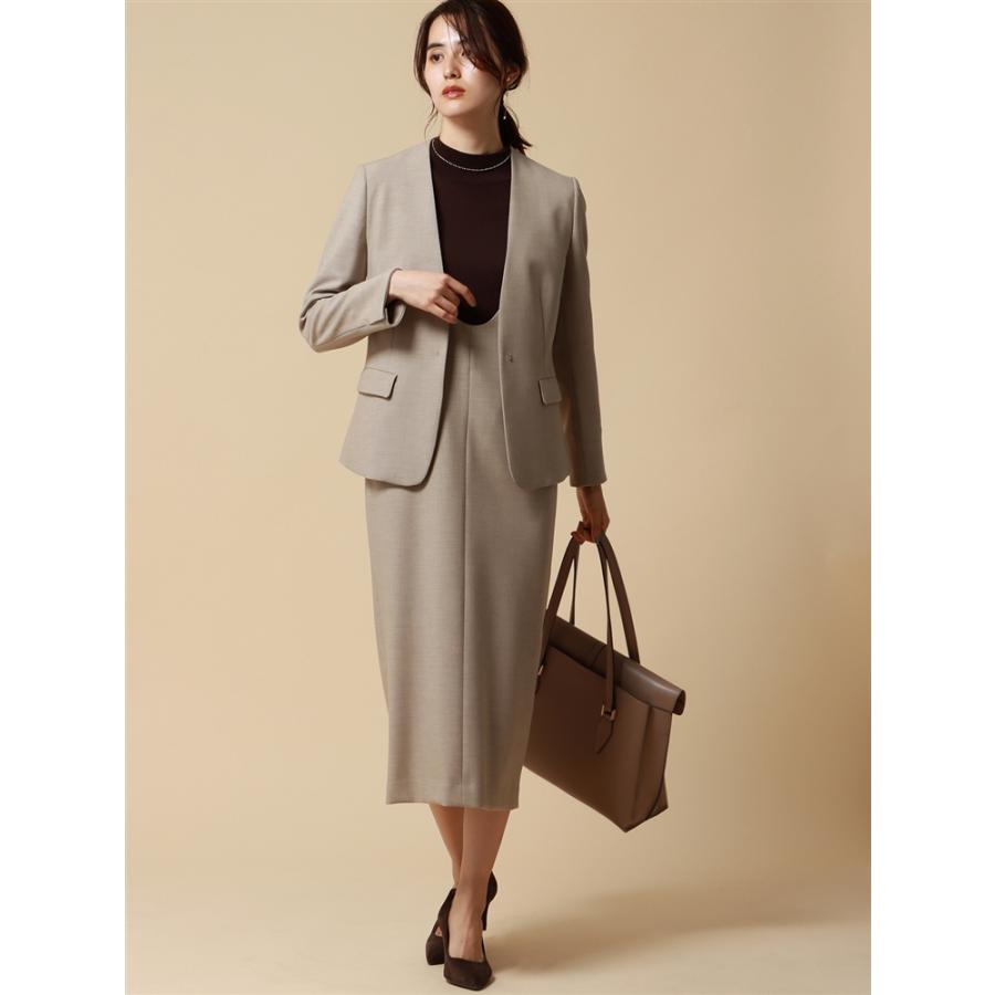 THE SUIT COMPANY 【スーツスクエア】レディース ジャンパースカート U 