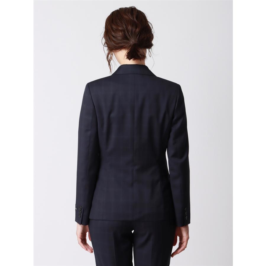 【美品】スーツカンパニー REDA グレンチェック ウール パンツスーツ L SUIT SQUARE（スーツスクエア） 3点で10％オフ【スーツスクエア