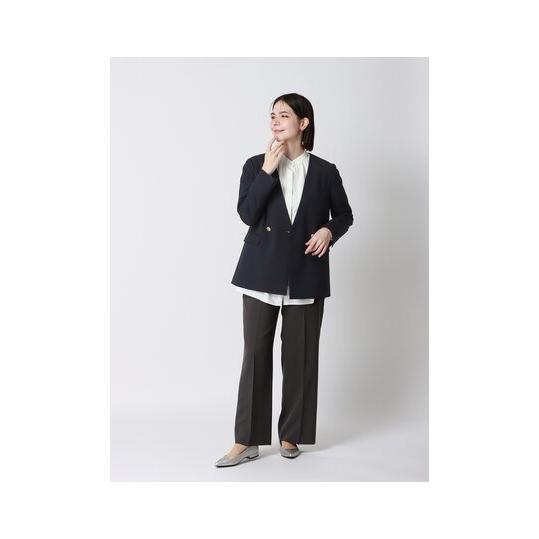 スーツスクエア】レディース ジャケット Vカラー ウォッシャブル