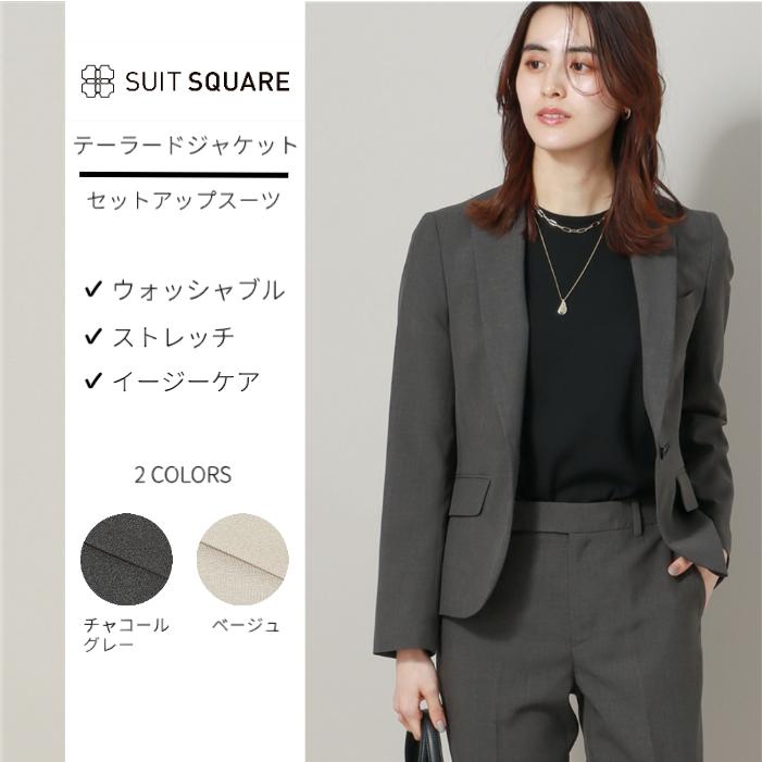 THE SUIT COMPANY 【スーツスクエア】レディース ジャケット THE SUIT COMPANY 【スーツスクエア】レディース ジャケット