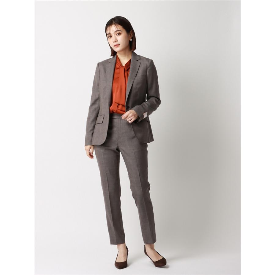 ダークビッケンバーググレーパンツスーツ美品 ダークビッケンバーググレーパンツスーツ美品 洗えるキレイ