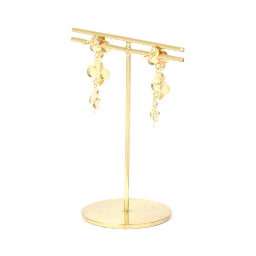 アクセサリー レディース Donna Si ゴールド トリプルフラワーピアス ゴールド ザ スーツカンパニーpaypayモール店 通販 Paypayモール