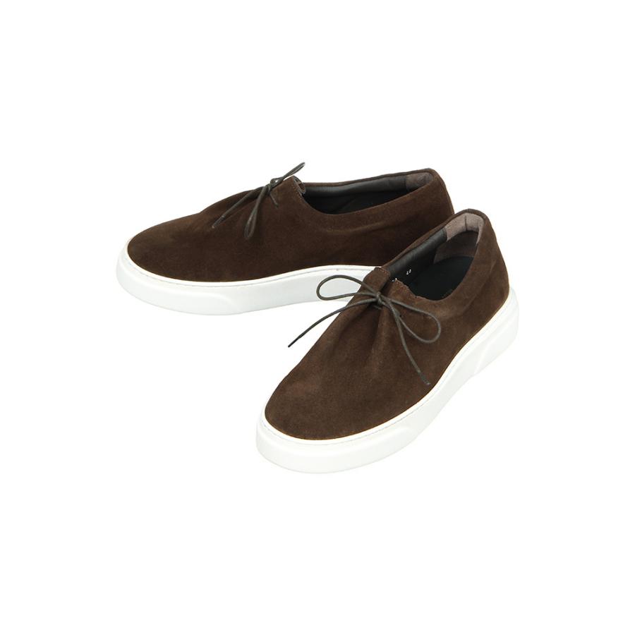 スリッポン シューズ メンズ Andrea Ferri スウェードレザー レーススリッポン ブラウン ザ スーツカンパニーpaypayモール店 通販 Paypayモール