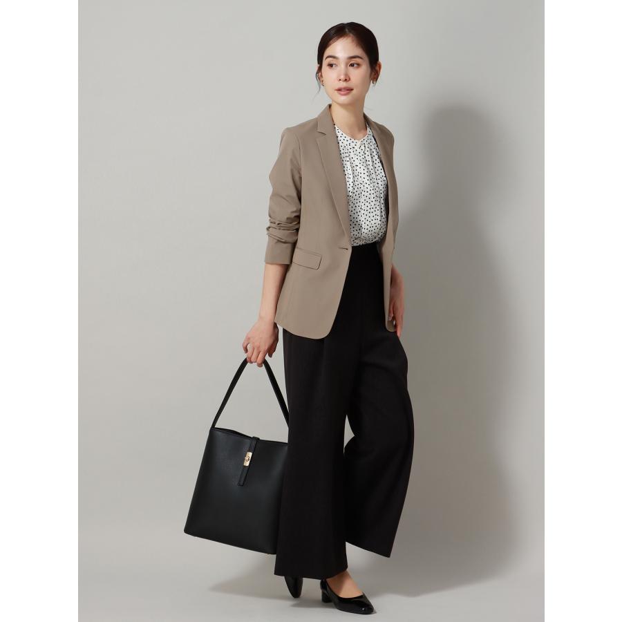 専用 スーツスクエア レディース ブラウン ビジネススーツセットワイド