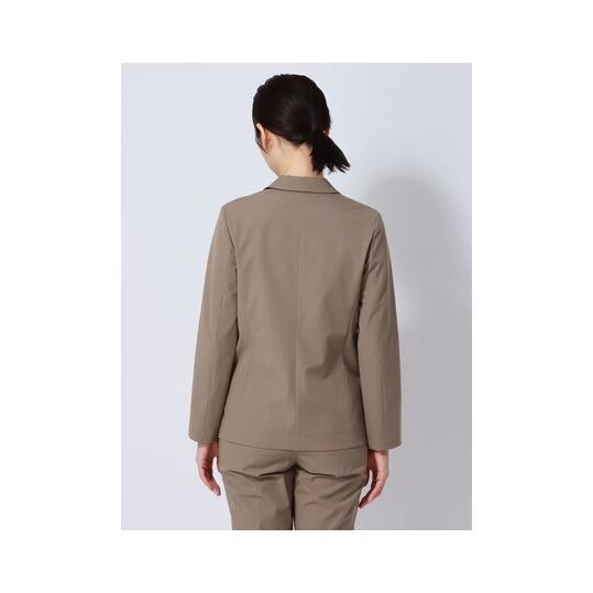 専用 スーツスクエア レディース ブラウン ビジネススーツセットワイド