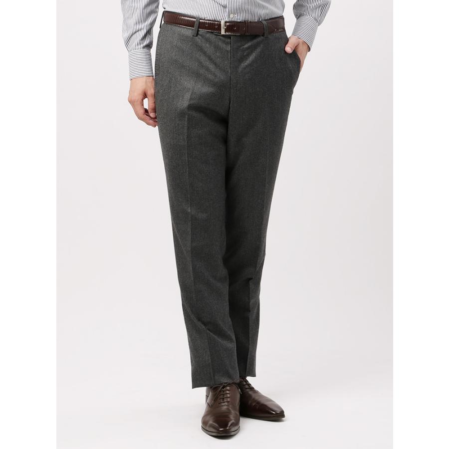 ビジネスパンツ メンズ 秋冬 Blazer S Bank Com Canonico Super1 Sフランネルテーパードパンツ ミディアムグレー ザ スーツカンパニーpaypayモール店 通販 Paypayモール