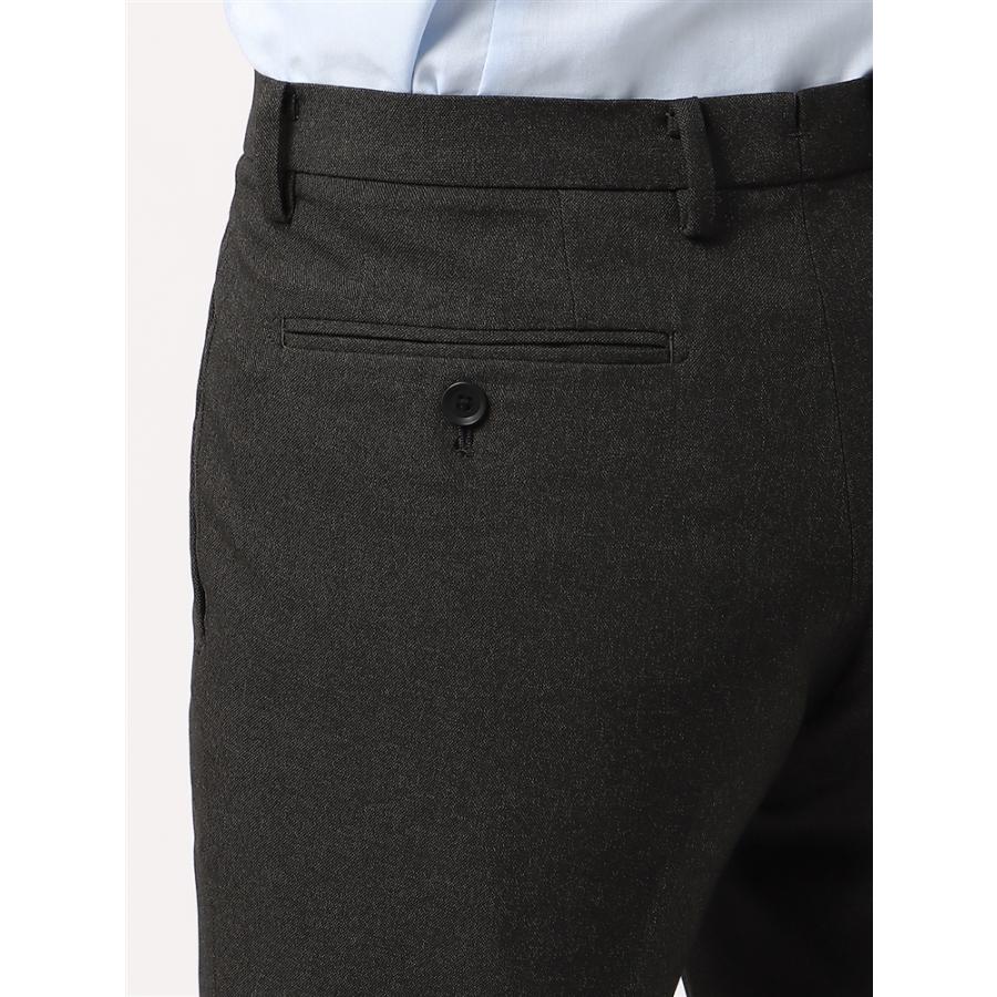 【スーツスクエア】メンズ 最高パンツ テーパードパンツ ウォッシャブル NON IRON ストレッチ 無地 RS05 グレー系