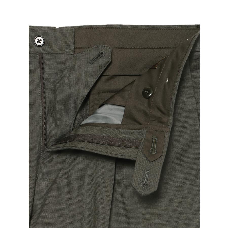 SUIT SQUARE 【スーツスクエア】メンズ タックテーパードパンツ