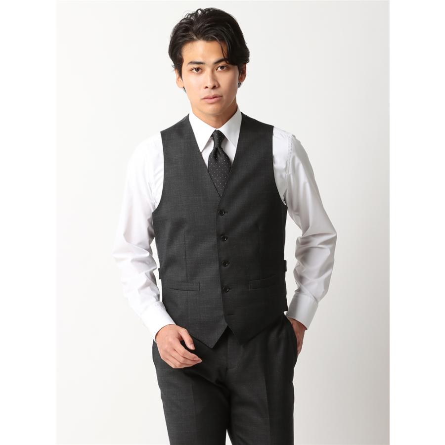 SUIT SQUARE 【スーツスクエア】メンズ スーツ スリーピース 3つ