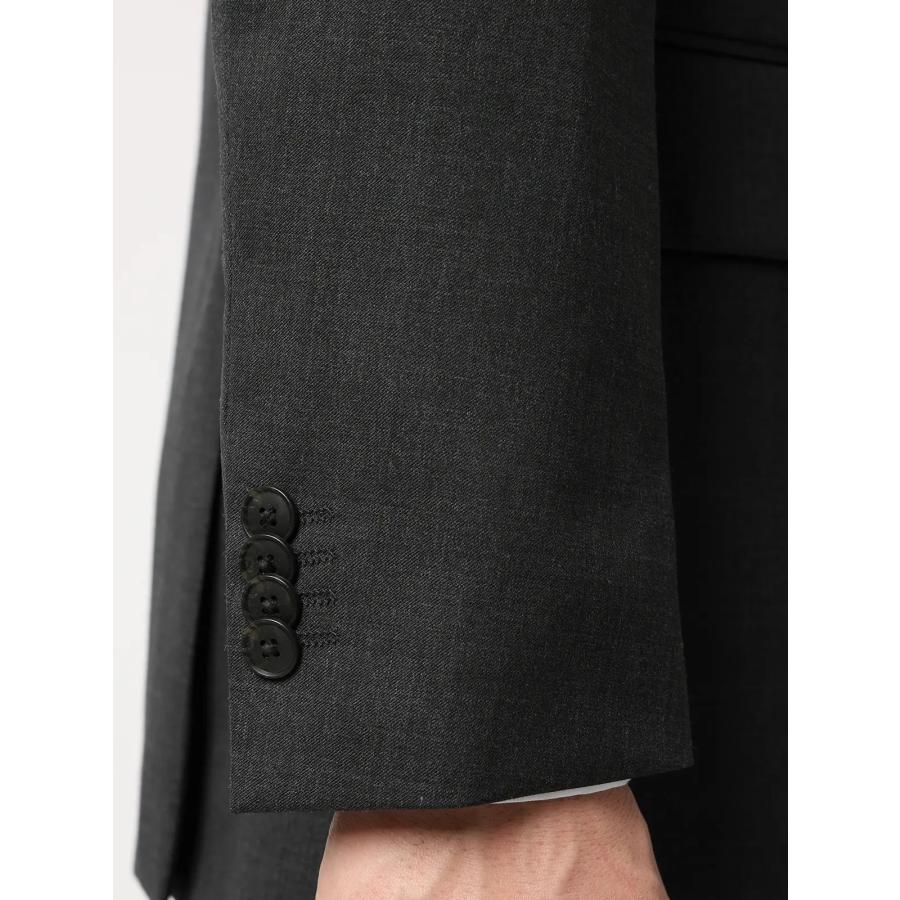【スーツスクエア】メンズ スーツ ウォッシャブル 2つボタン Premium Wool Blend 無地 CH25 グレー系の画像