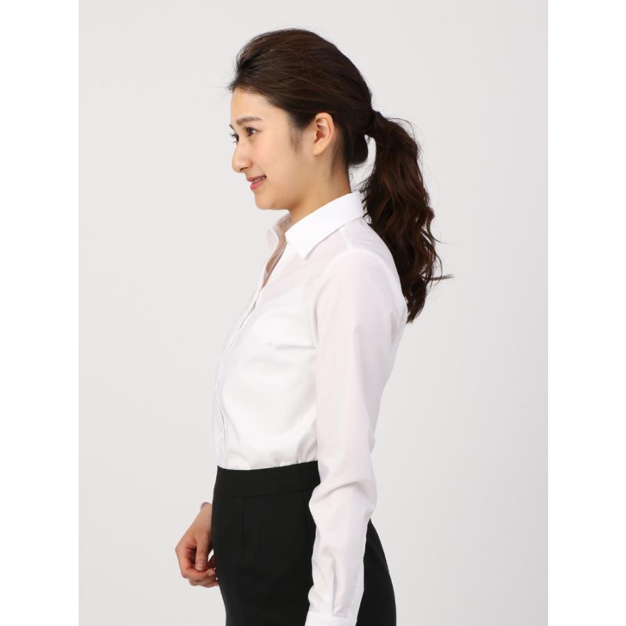 シャツ ブラウス レディース Easy Care Blouse スキッパーカラー 無地 ホワイト ザ スーツカンパニーpaypayモール店 通販 Paypayモール