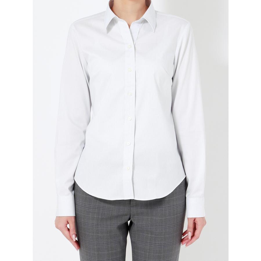 SUIT SQUARE 【スーツスクエア】レディース スキッパーカラーシャツ