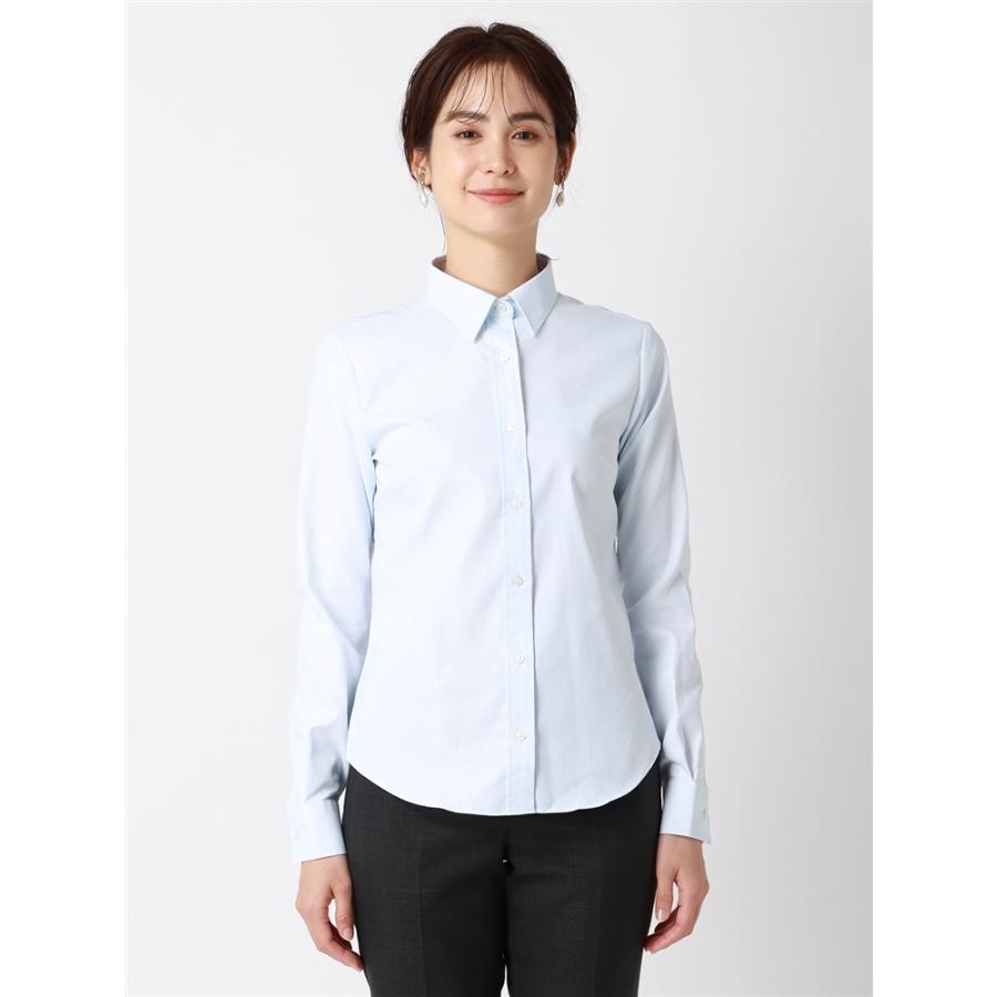 HUIS淡い水色の長袖シャツ クラシックブルーチェックシャツ | ファッション通販サイト NUGU