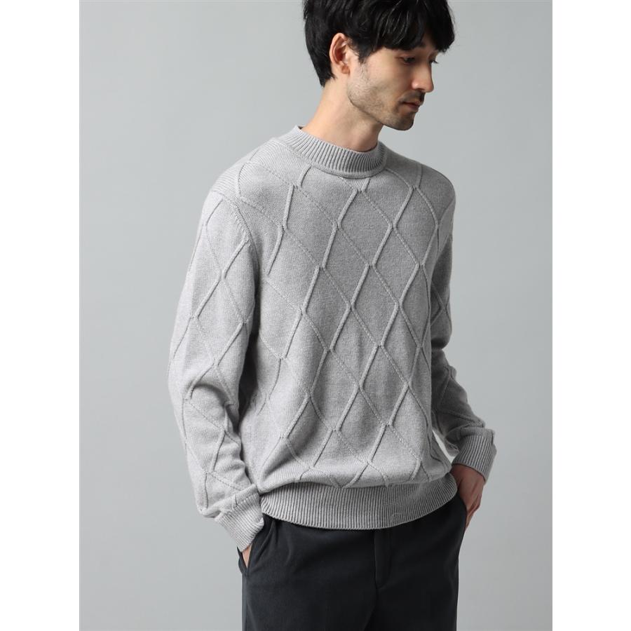 THE SUIT COMPANY 【スーツスクエア】メンズ モックネックニット THE SUIT COMPANY 【スーツスクエア】メンズ モックネックニット