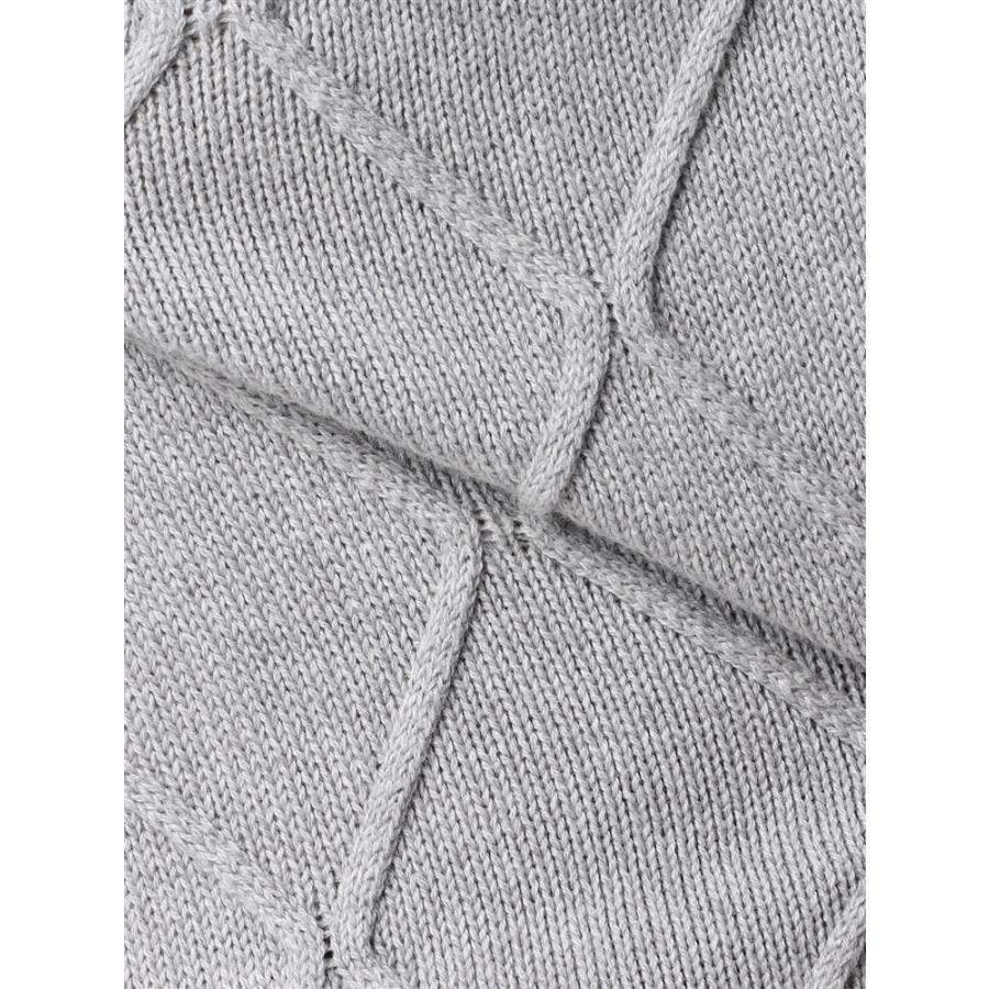 SUIT SQUARE 【スーツスクエア】メンズ モックネックニット 長袖