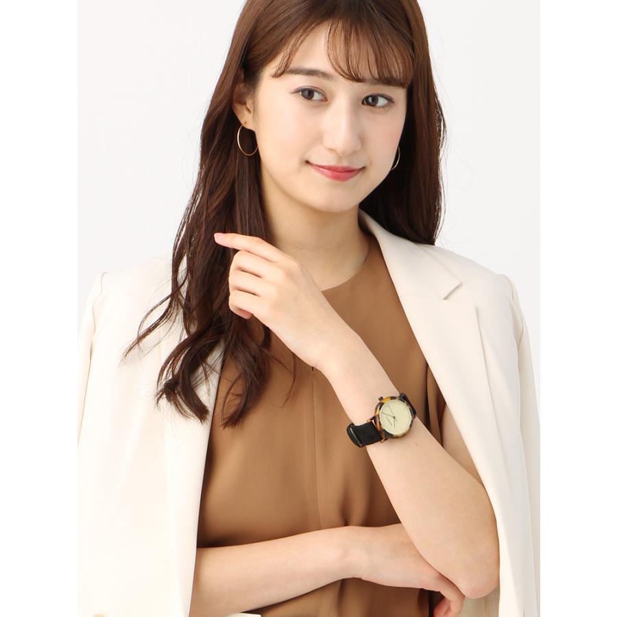 好評爆売りの ブラック クリーム ブラック クリームファッション 通販 腕時計 アクセサリー レディース Mr Boho べっ甲 レザーブレスウォッチ 腕時計 アクセサリー ザ スーツカンパニー店 腕時計 Timenlife Com