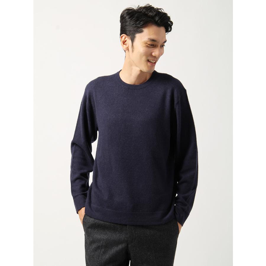 ニット メンズ Blazer S Bank Com ウールナイロン クルーネックニット ネイビー ザ スーツカンパニーpaypayモール店 通販 Paypayモール