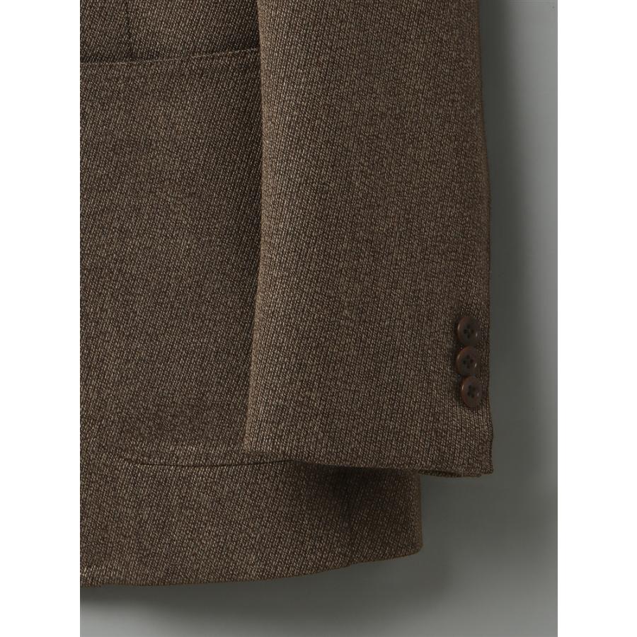 スーツスクエア】GOOVI ダブルブレストジャケット ヘビーウール杢