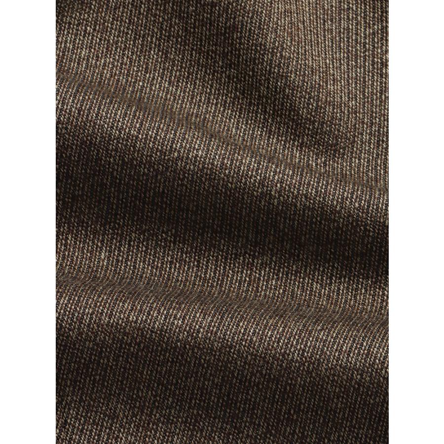 スーツスクエア】GOOVI ダブルブレストジャケット ヘビーウール杢