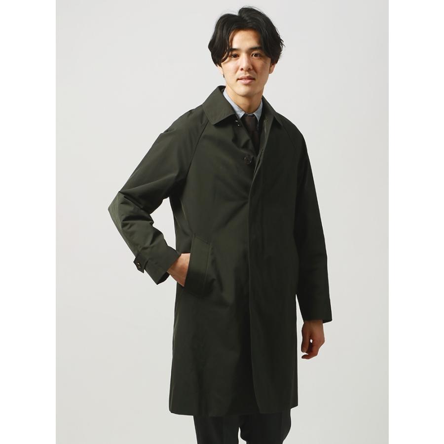 Commutech Active 撥水 ポリエステルメモリーツイル ライナー付きステンカラーコート 秋冬用 カーキ 色柄コード Qa ザ スーツカンパニーpaypayモール店 通販 Paypayモール