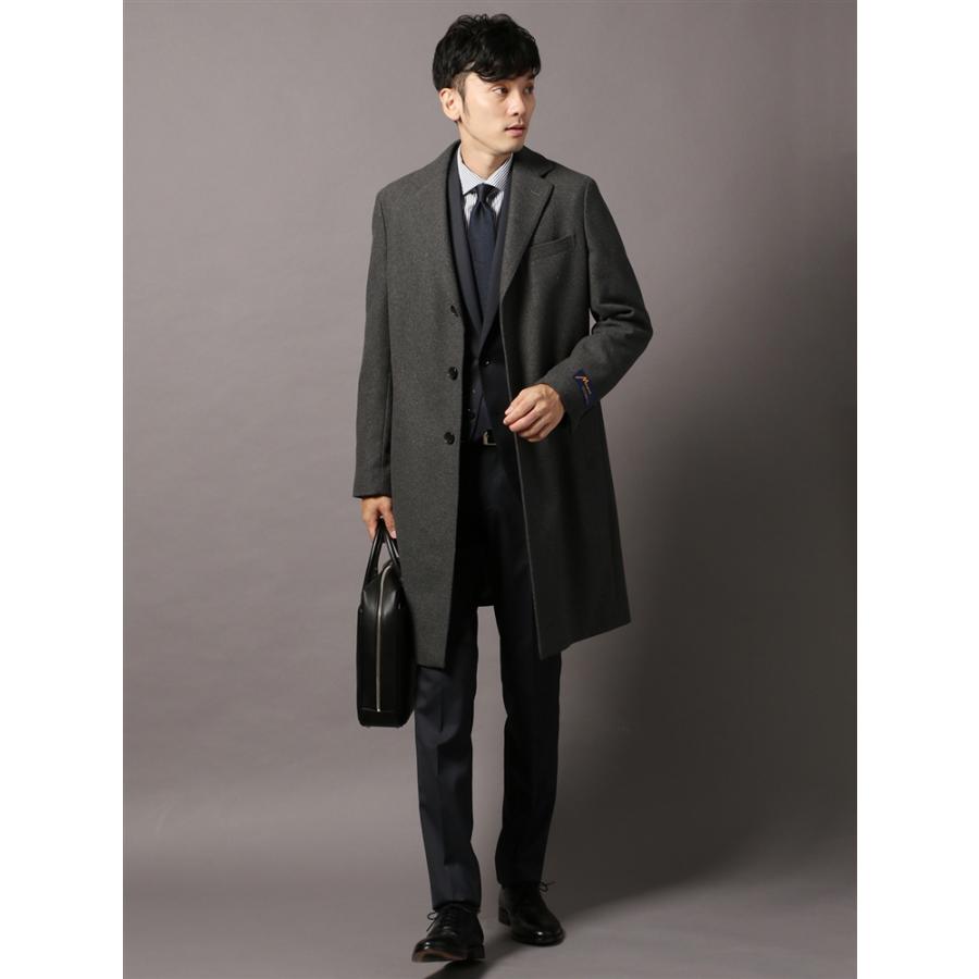 Blazer S Bank Com Mapel ウールブレンド シングルチェスターコート ミディアムグレー S1453 Ga ザ スーツカンパニーyahoo 店 通販 Yahoo ショッピング