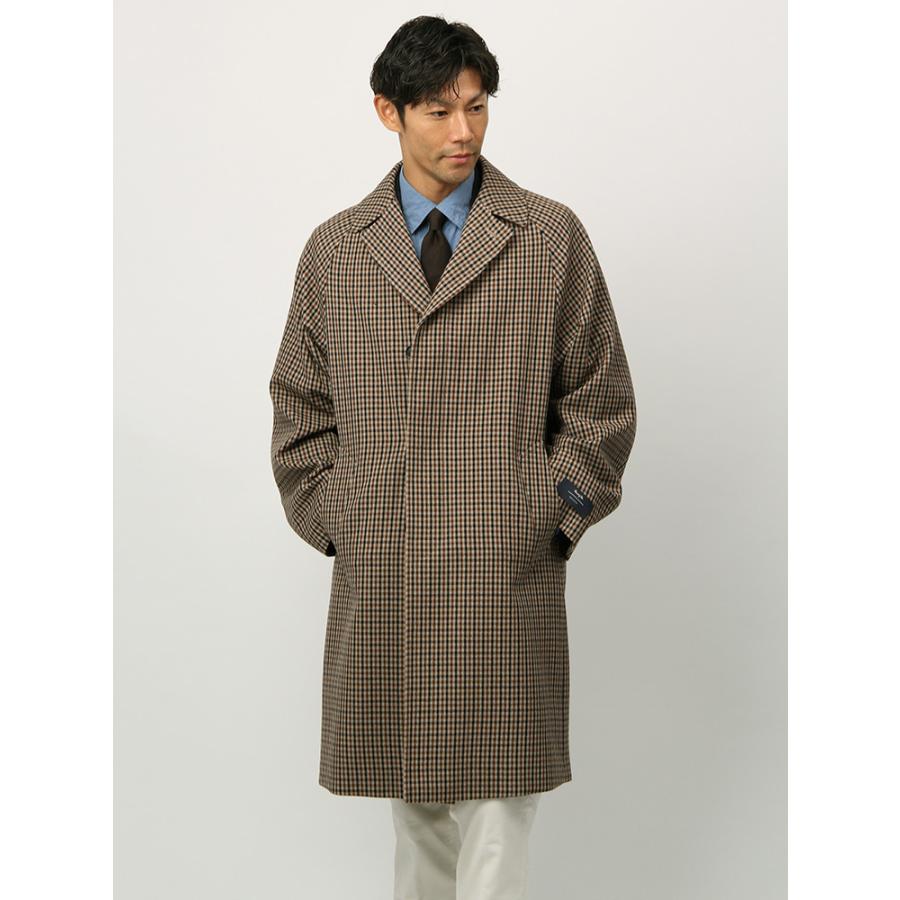 コート アウター メンズ 秋冬 Etonne ガンクラブチェック柄ステン