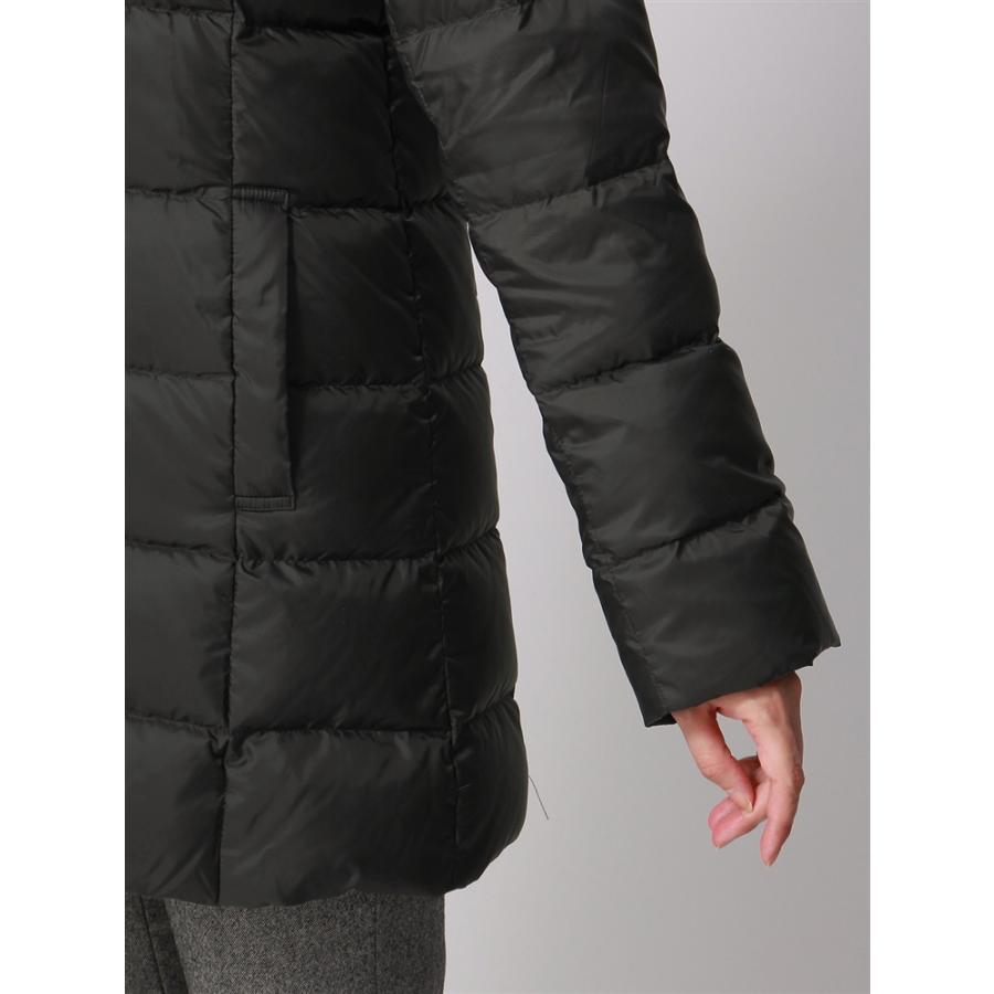 KAWADA DOWN フーデッドダウンアウター ★新品★ セール】KAWADA DOWN×WHITE フーデッドダウンアウター 無地（ダウン