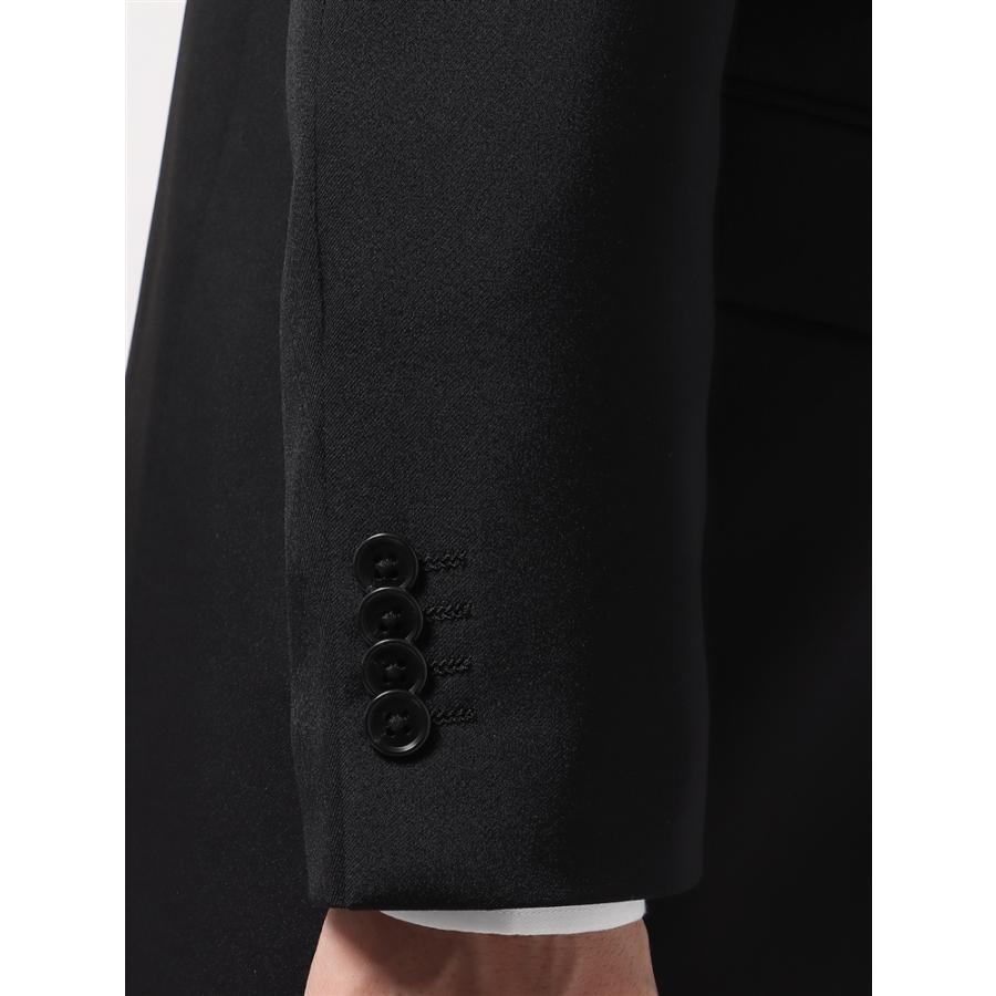 【新品】ブラックスーツ　シングル2つボタン　ビジネス スーツ／2つボタン／無地／NR07 | SUIT SQUARE／UNIVERSAL