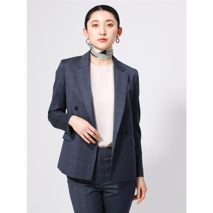 スーツスクエア】レディース スーツ ダブルブレストジャケット REDA  