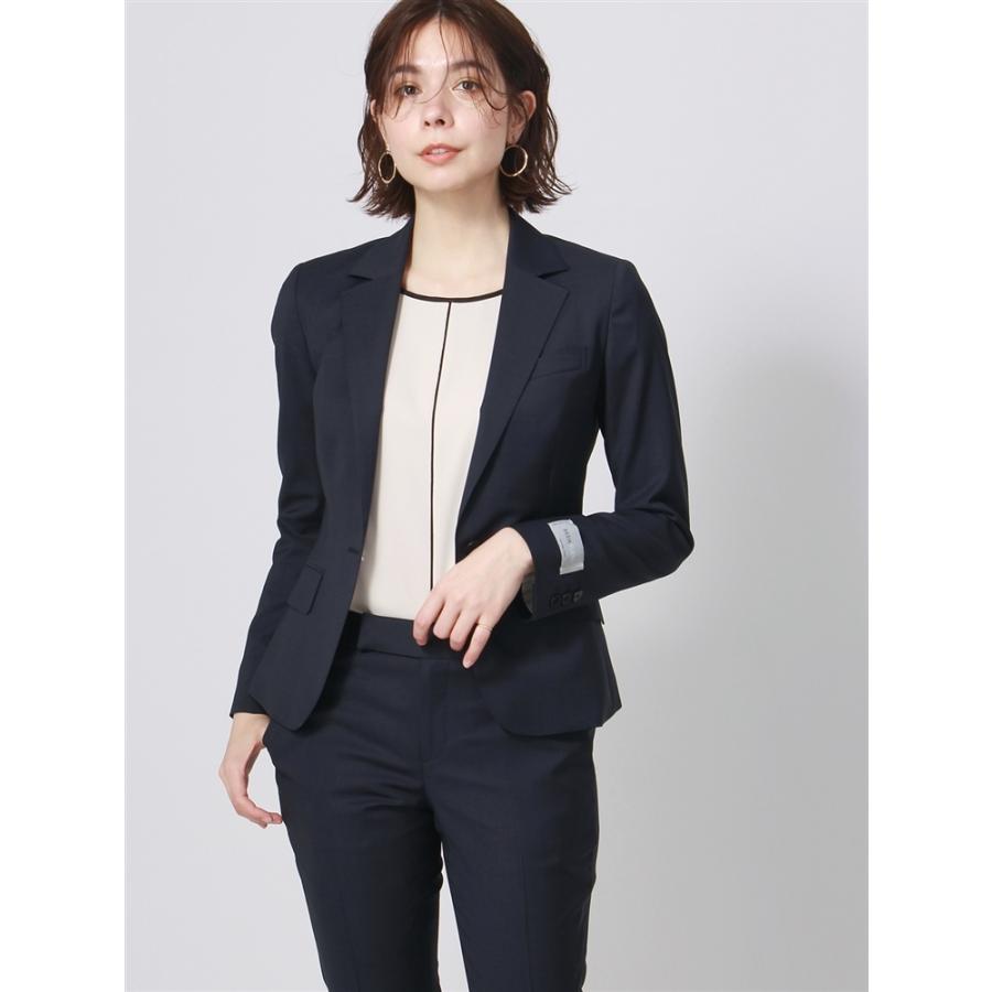 48 割引 Sale 37 Off Reda Super110 Sウール グレンチェック柄ジャケット ネイビー ジャケット レディースファッション ファッション Www Geomatengineering Com