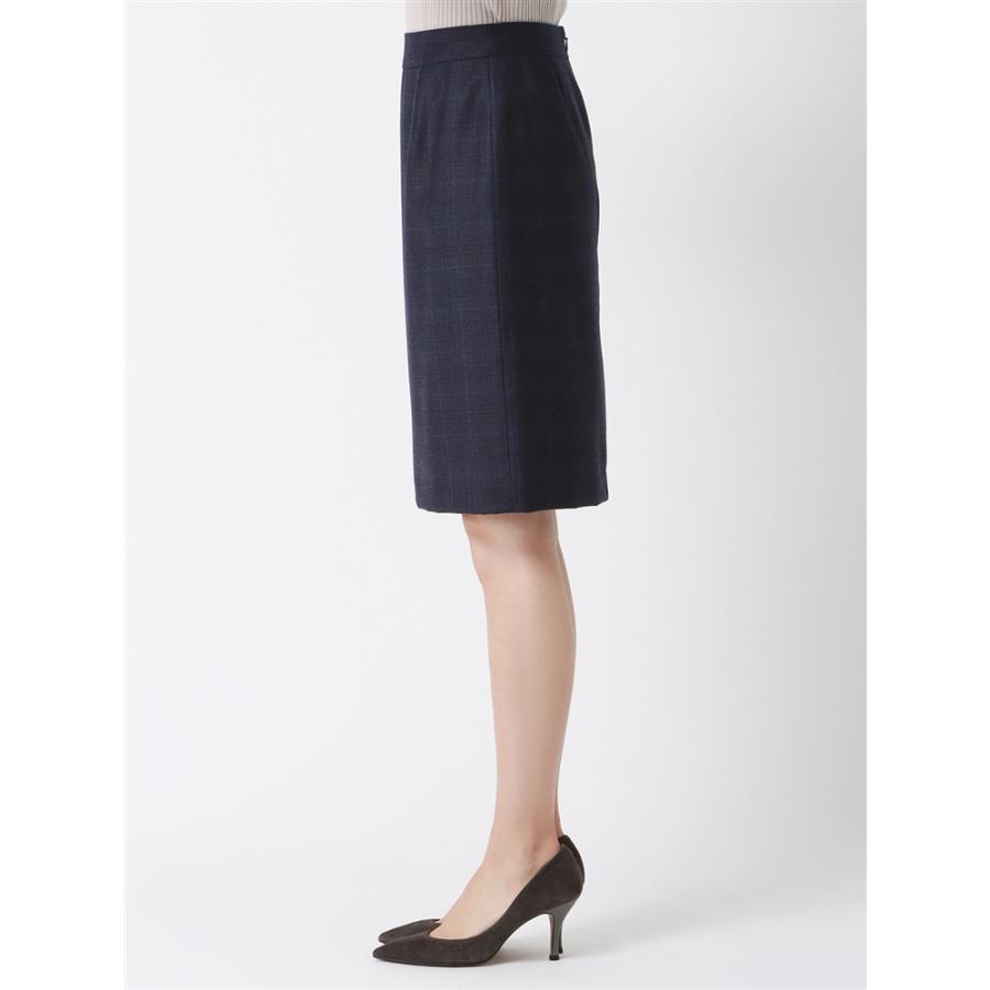 【新品タグ付き】ザスーツカンパニー　スカートスーツ　REDA バックフレアタイトスカート／REDA／ストレッチ／SUPER110'sウール