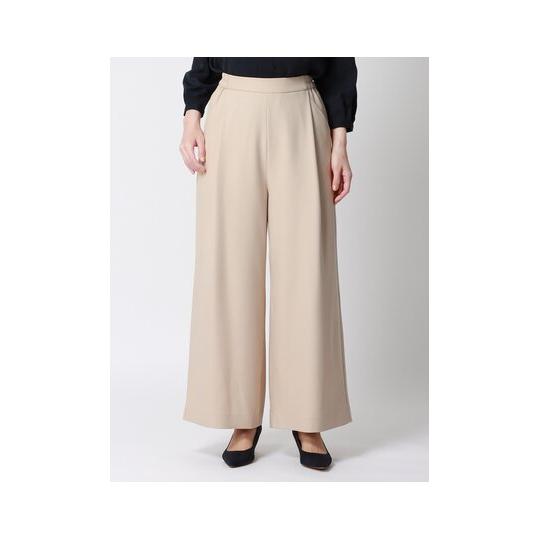 ICB パンツスーツ　ウォッシャブル　ベージュ ベージュ 【上下ウォッシャブル】スーツ 2つボタン【i-Suit-アイ