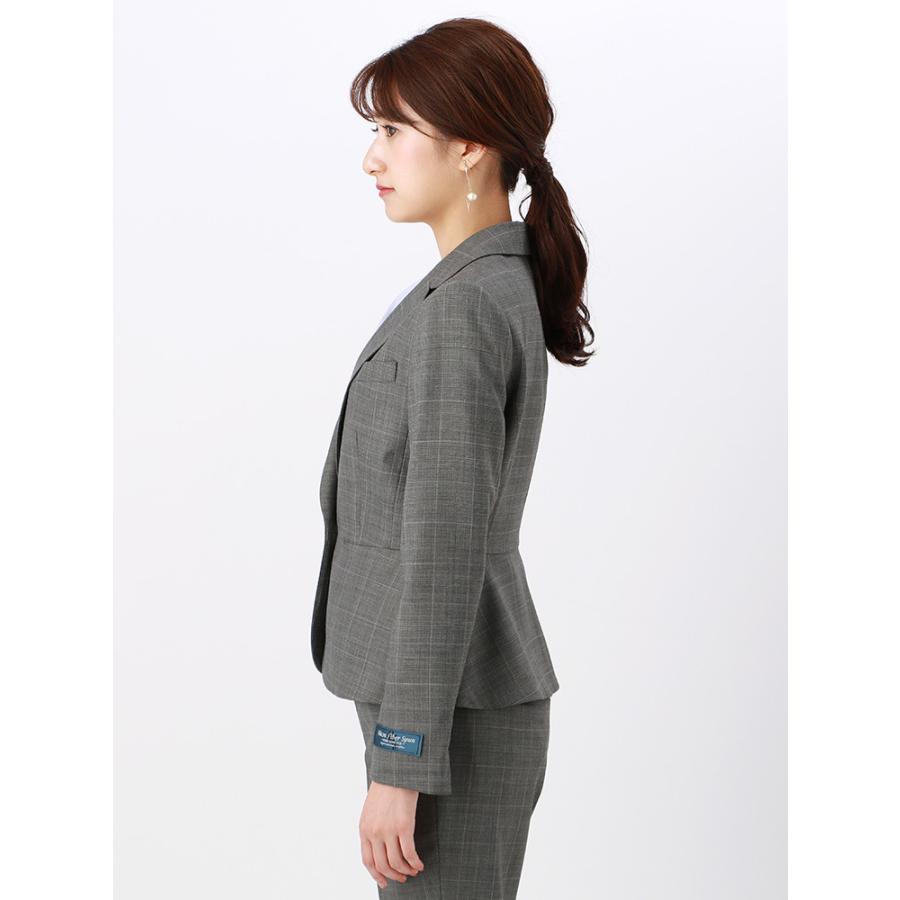 スーツ レディース セットアップ 通年 ウォッシャブル Easy Stretch グレンチェック柄ジャケット ミディアムグレー ブラック ラベンダー ザ スーツカンパニーpaypayモール店 通販 Paypayモール