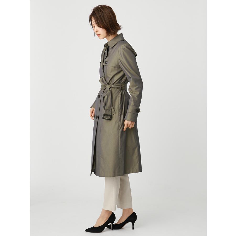 撥水 保温 シャンブレーギャバ リバーシブルキルティングライナー付きダブルトレンチコート 通年用 カーキ 色柄コード Qa ザ スーツカンパニーpaypayモール店 通販 Paypayモール